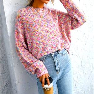 STRETCH FABRIC SWEATER LOSSE